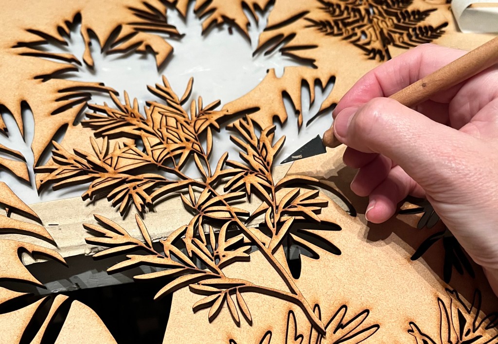 Work in progress in studio October 2022